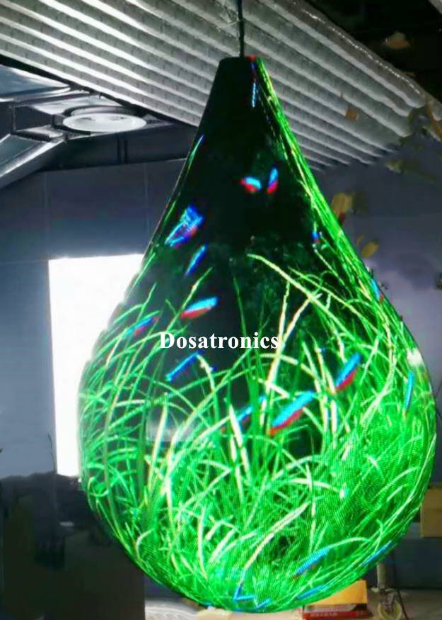 Affichage LED de forme spéciale